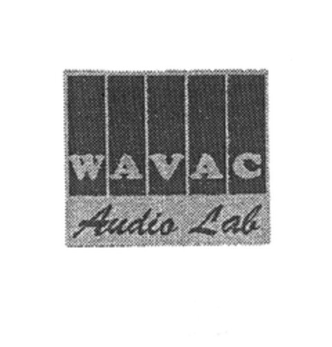 WAVAC Audio Lab Logo (EUIPO, 27.01.2005)