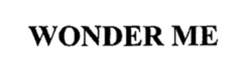 WONDER ME Logo (EUIPO, 29.07.2005)