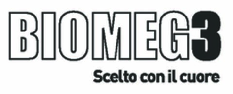 BIOMEG3 Scelto con il cuore Logo (EUIPO, 22.10.2005)