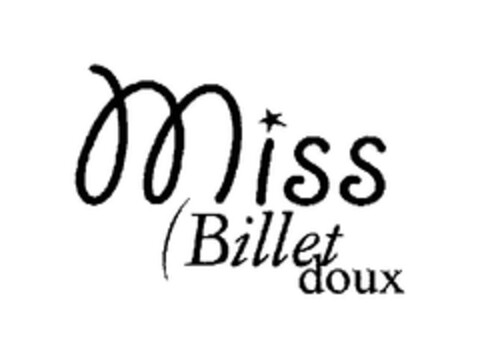 Miss Billet doux Logo (EUIPO, 10/07/2005)