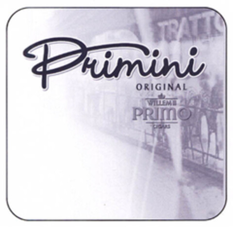 Primini ORIGINAL WILLEM II PRIMO CIGARS Logo (EUIPO, 05/18/2006)