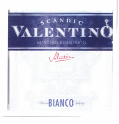 SCANDIC VALENTINO MARCHIO REGISTRATO Logo (EUIPO, 04/23/2007)