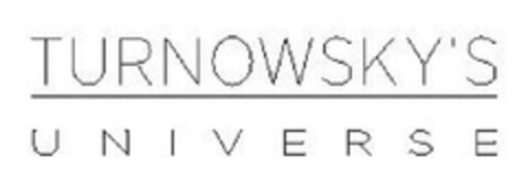 TURNOWSKY'S UNIVERSE Logo (EUIPO, 13.07.2011)
