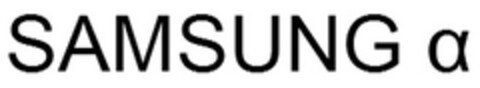 SAMSUNG α Logo (EUIPO, 16.05.2014)