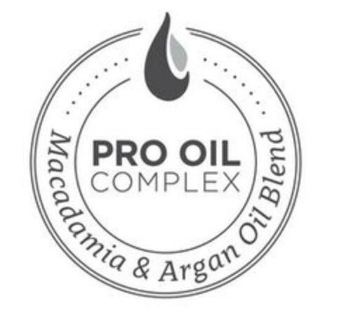 PRO OIL COMPLEX Macadamia & Argan Oil Blend Logo (EUIPO, 27.05.2014)