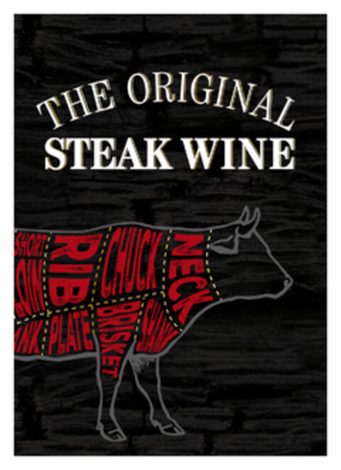 THE ORIGINAL STEAK WINE Logo (EUIPO, 06/15/2015)