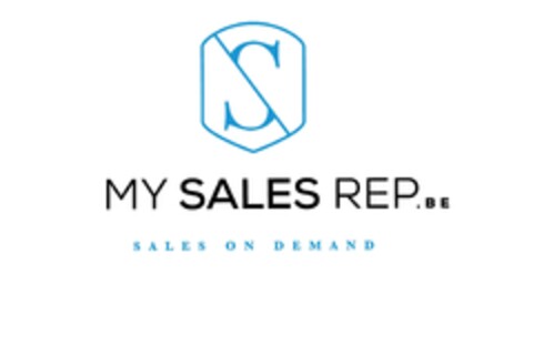 My Sales Rep.be Sales on demand Logo (EUIPO, 03.05.2016)