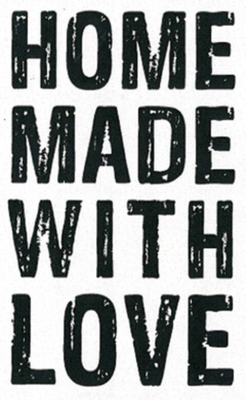 HOME MADE WITH LOVE Logo (EUIPO, 04.01.2017)