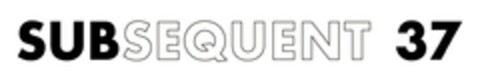 SUBSEQUENT 37 Logo (EUIPO, 18.05.2017)