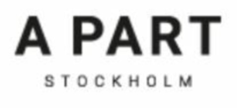 A PART STOCKHOLM Logo (EUIPO, 21.06.2017)