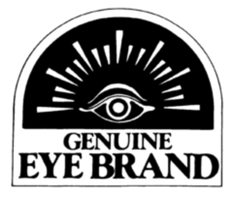 GENUINE EYE BRAND Logo (EUIPO, 03/23/2018)