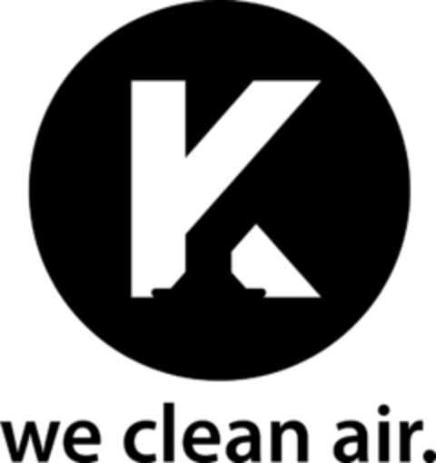K we clean air. Logo (EUIPO, 18.06.2019)