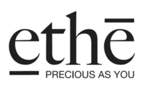 ethe precious as you Logo (EUIPO, 25.06.2019)