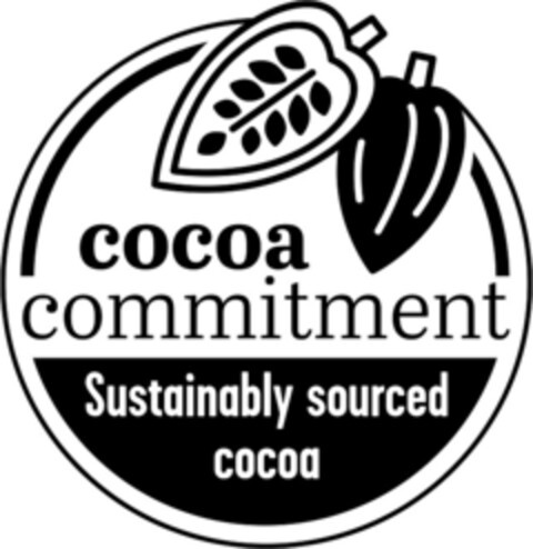 COCOA COMMITMENT Sustainably sourced cocoa Logo (EUIPO, 31.08.2022)