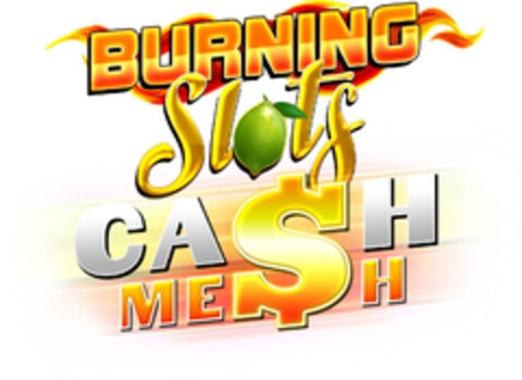 BURNING SLOTS CASH MESH Logo (EUIPO, 03/09/2023)