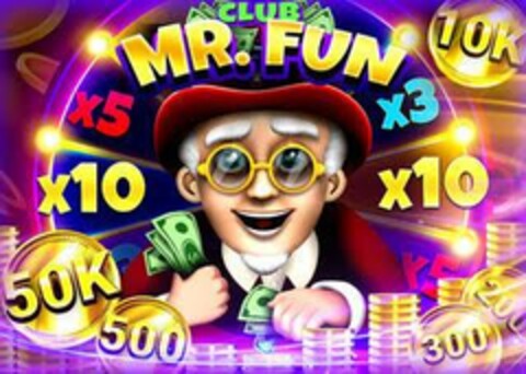 MR.FUN OK x5 X10 50K 500 x3 x10 300 20 Logo (EUIPO, 05/09/2024)