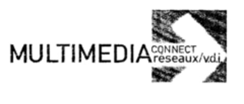 MULTIMEDIA CONNECT réseaux/v.d.i Logo (EUIPO, 07/27/1998)