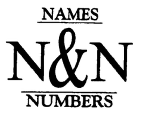 NAMES N&N NUMBERS Logo (EUIPO, 25.01.2000)