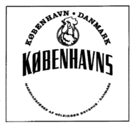 KØBENHAVNS KØBENHAVN · DANMARK MARKNADSFØRES AF HELSINGØR BRYGHUS · DANMARK Logo (EUIPO, 15.11.2000)