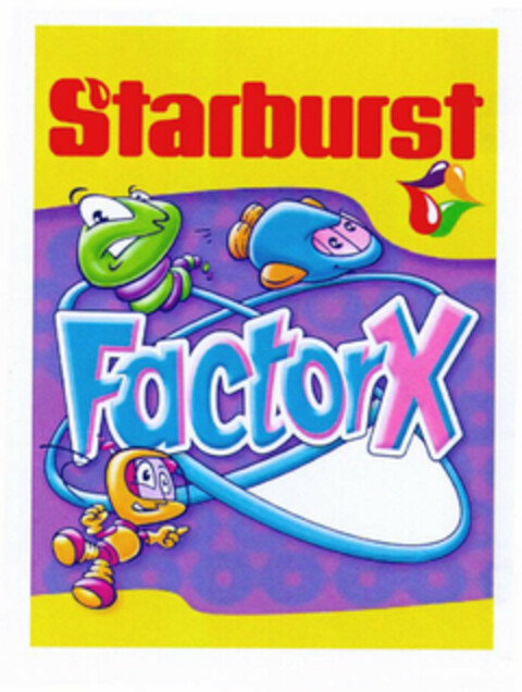 Starburst FactorX Logo (EUIPO, 11.04.2001)