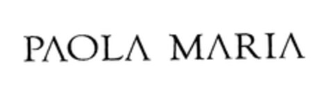 PAOLA MARIA Logo (EUIPO, 12/07/2005)