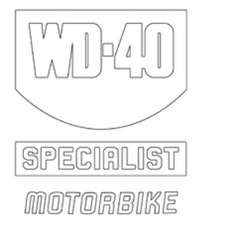 WD-40 SPECIALIST MOTORBIKE Logo (EUIPO, 17.07.2014)