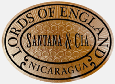 LORDS OF ENGLAND SANTANA & CIA. NICARAGUA Logo (EUIPO, 13.12.2018)