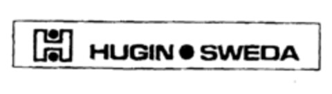 H HUGIN SWEDA Logo (EUIPO, 01.04.1996)