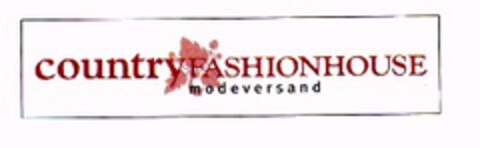 COUNTRYFASHIONHOUSE modeversand Logo (EUIPO, 05/20/1996)