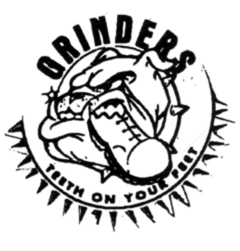 GRINDERS TEETH ON YOUR FEET Logo (EUIPO, 29.11.1996)