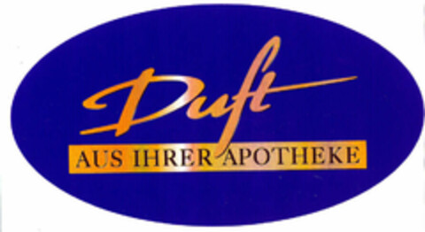 Duft AUS IHRER APOTHEKE Logo (EUIPO, 05/16/1997)