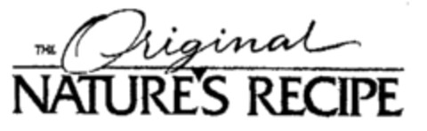 THE Original NATURE'S RECIPE Logo (EUIPO, 02/16/1998)