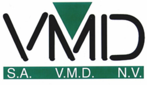 VMD S.A. V.M.D. N.V. Logo (EUIPO, 22.12.2000)