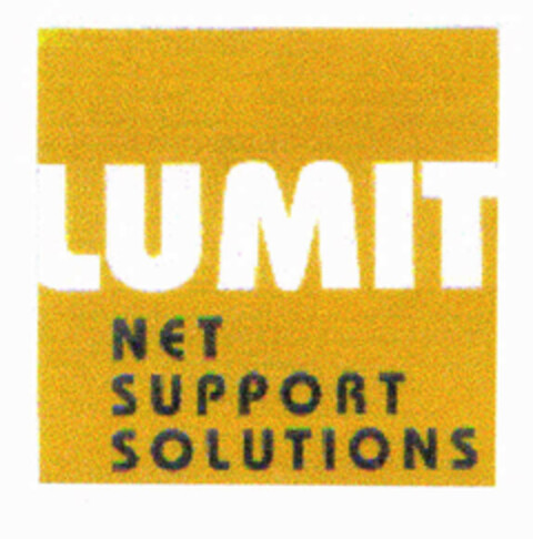 LUMIT NET SUPPORT SOLUTIONS Logo (EUIPO, 20.03.2002)