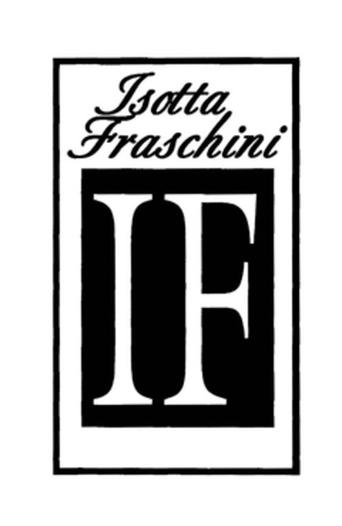 Isotta Fraschini IF Logo (EUIPO, 13.02.2008)