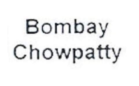 BOMBAY CHOWPATTY Logo (EUIPO, 10/27/2009)