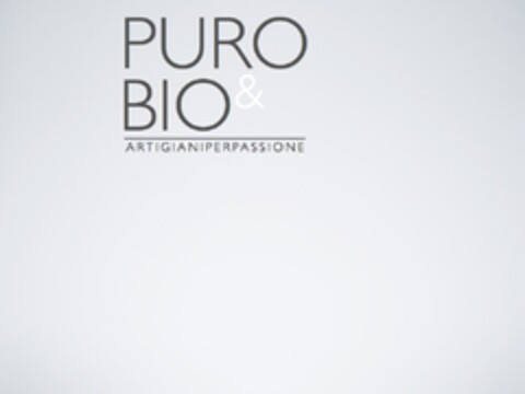 PURO&BIO ARTIGIANIPERPASSIONE Logo (EUIPO, 01/05/2010)