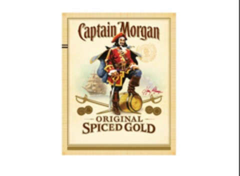 CAPTAIN MORGAN ORIGINAL SPICED GOLD Logo (EUIPO, 05/13/2010)