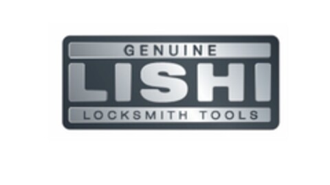 GENUINE LISHI LOCKSMITH TOOLS Logo (EUIPO, 09/10/2010)