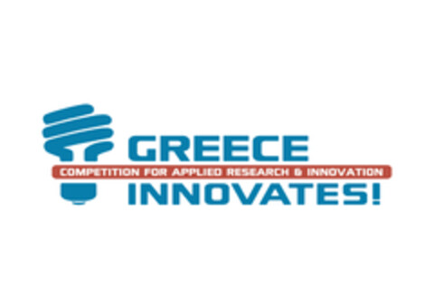 GREECE INNOVATES! COMPETITION FOR APPLIED RESEARCH & INNOVATION Logo (EUIPO, 01/19/2015)