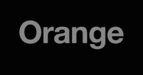 Orange Logo (EUIPO, 07/30/2015)