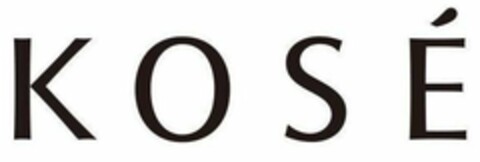 KOSÉ Logo (EUIPO, 04.07.2016)