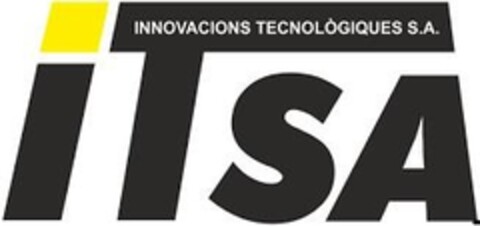 ITSA INNOVACIONS TECNOLÒGIQUES, S.A. Logo (EUIPO, 23.10.2017)