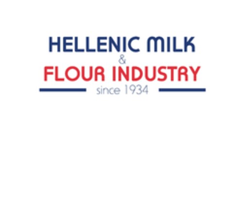 HELLENIC MILK & FLOUR INDUSTRY SINCE 1934 Logo (EUIPO, 27.06.2018)