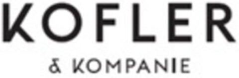 KOFLER & KOMPANIE Logo (EUIPO, 04.10.2018)