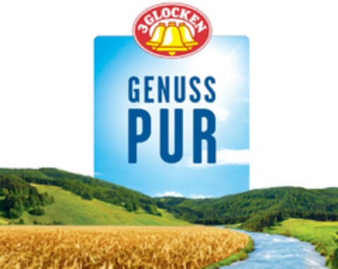 3 GLOCKEN GENUSS PUR Logo (EUIPO, 28.03.2019)