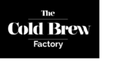 THE COLD BREW FACTORY Logo (EUIPO, 26.07.2019)