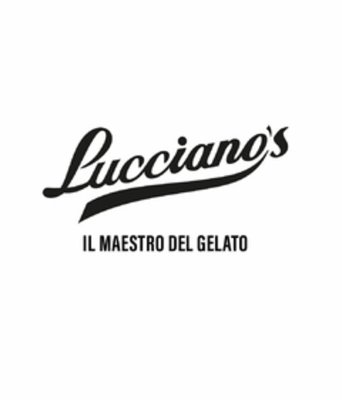 Lucciano's IL MAESTRO DEL GELATO Logo (EUIPO, 09/30/2021)