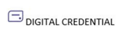 DIGITAL CREDENTIAL Logo (EUIPO, 17.02.2023)