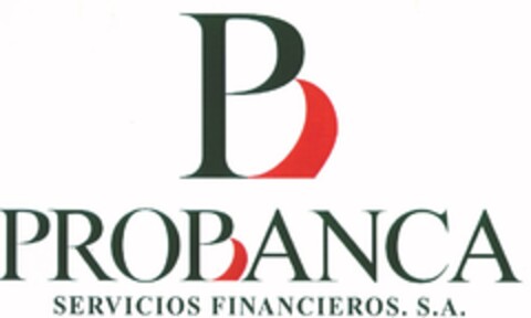 PROBANCA SERVICIOS FINANCIEROS. S.A. Logo (EUIPO, 06/10/1996)